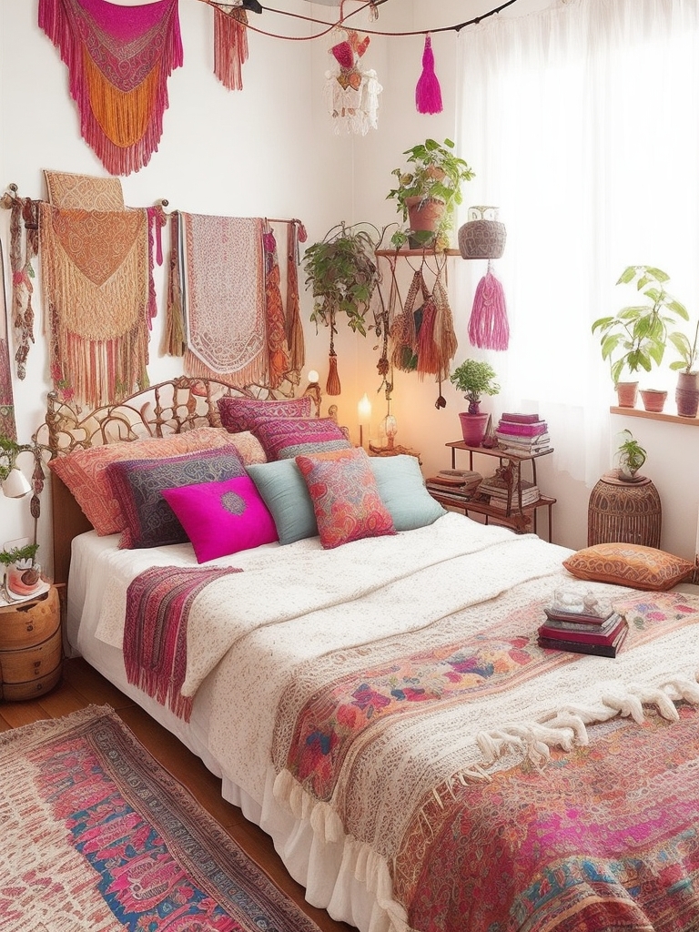 Get Creative with Bohemian Bedroom Decor